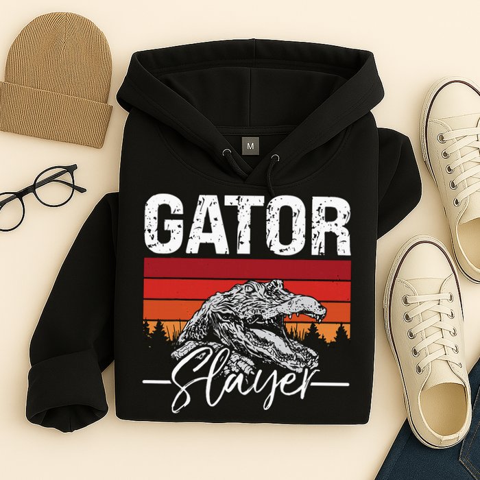 Gator S.L.A.Y.E.R Crocodiles Gator Hunting Alligator Hunting Hoodie