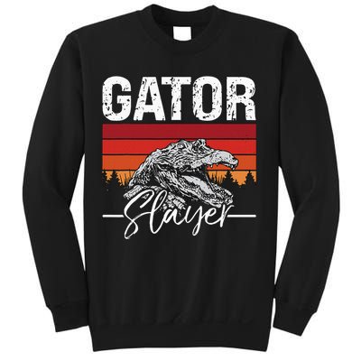 Gator S.L.A.Y.E.R Crocodiles Gator Hunting Alligator Hunting Sweatshirt