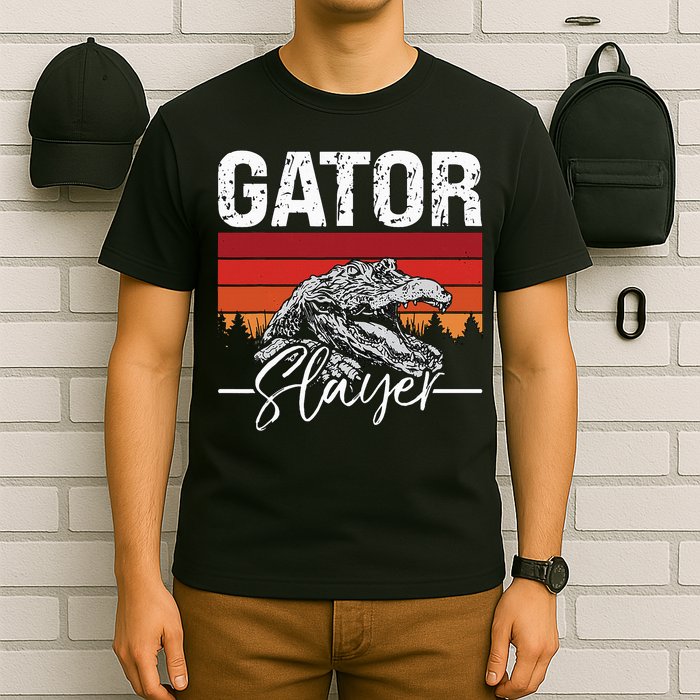 Gator S.L.A.Y.E.R Crocodiles Gator Hunting Alligator Hunting T-Shirt
