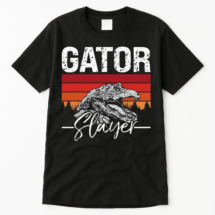 Gator S.L.A.Y.E.R Crocodiles Gator Hunting Alligator Hunting Tall T-Shirt