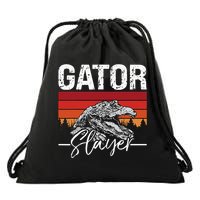 Gator S.L.A.Y.E.R Crocodiles Gator Hunting Alligator Hunting Drawstring Bag