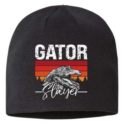 Gator S.L.A.Y.E.R Crocodiles Gator Hunting Alligator Hunting Sustainable Beanie