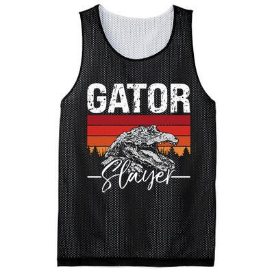 Gator S.L.A.Y.E.R Crocodiles Gator Hunting Alligator Hunting Mesh Reversible Basketball Jersey Tank