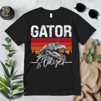 Gator S.L.A.Y.E.R Crocodiles Gator Hunting Alligator Hunting Premium T-Shirt