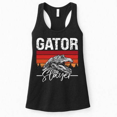 Gator S.L.A.Y.E.R Crocodiles Gator Hunting Alligator Hunting Womens Tank Top