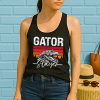 Gator S.L.A.Y.E.R Crocodiles Gator Hunting Alligator Hunting Womens Tank Top