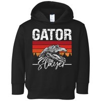 Gator S.L.A.Y.E.R Crocodiles Gator Hunting Alligator Hunting Toddler Hoodie