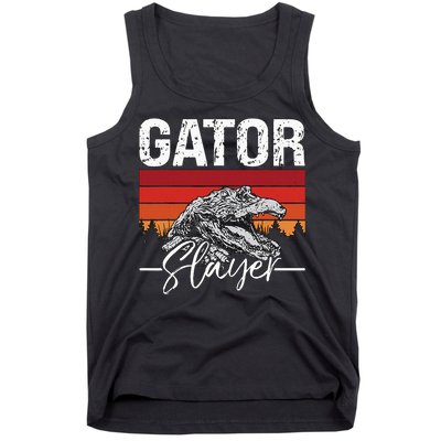 Gator S.L.A.Y.E.R Crocodiles Gator Hunting Alligator Hunting Tank Top