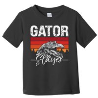 Gator S.L.A.Y.E.R Crocodiles Gator Hunting Alligator Hunting Toddler T-Shirt