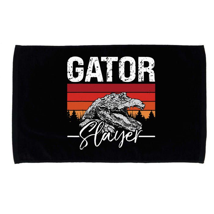 Gator S.L.A.Y.E.R Crocodiles Gator Hunting Alligator Hunting Microfiber Hand Towel