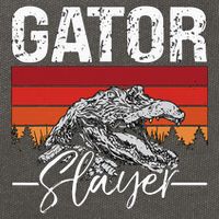 Gator S.L.A.Y.E.R Crocodiles Gator Hunting Alligator Hunting Cotton Canvas Backpack
