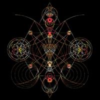 Geometric Shapes Circle Angles Pattern Sacred Geometry Mousepad