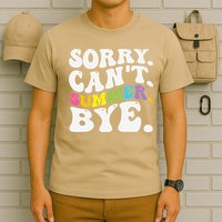 Groovy Sorry Cant Summer Bye Teacher Last Day Of School T-Shirt