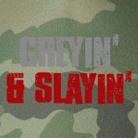 Greyin & Slayin Confident Stylish Successful Aging Awesome Legacy Tie Dye Trucker Hat