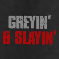 Greyin & Slayin Confident Stylish Successful Aging Awesome 25L Jumbo Tote