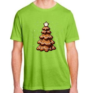 Ginger Snap Cookie Christmas Tree Adult ChromaSoft Performance T-Shirt