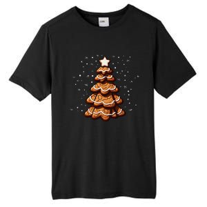 Ginger Snap Cookie Christmas Tree Tall Fusion ChromaSoft Performance T-Shirt