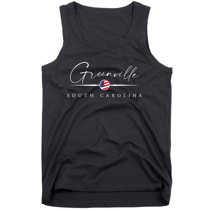 Greenville South Carolina Tank Top