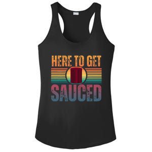 Getting Sauced Cranberry Getting Sauced Cranberry Jelly Ladies PosiCharge Competitor Racerback Tank