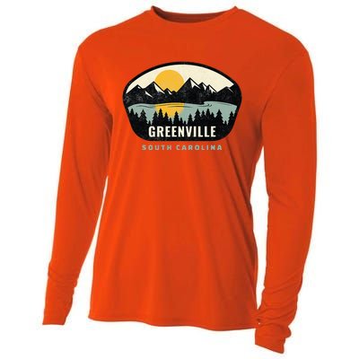 Greenville South Carolina Sc Vacation Souvenir Cooling Performance Long Sleeve Crew