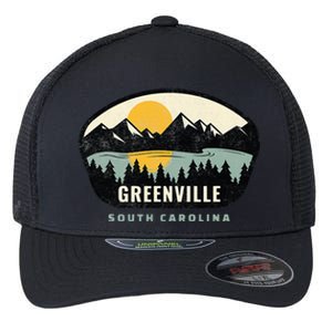 Greenville South Carolina Sc Vacation Souvenir Flexfit Unipanel Trucker Cap