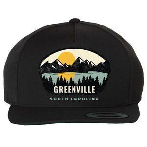 Greenville South Carolina Sc Vacation Souvenir Wool Snapback Cap