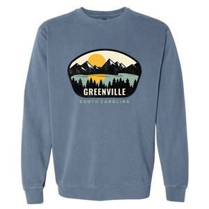 Greenville South Carolina Sc Vacation Souvenir Garment-Dyed Sweatshirt