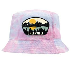 Greenville South Carolina Sc Vacation Souvenir Tie-Dyed Bucket Hat