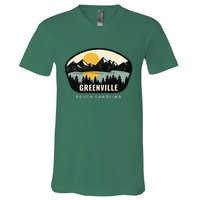 Greenville South Carolina Sc Vacation Souvenir V-Neck T-Shirt