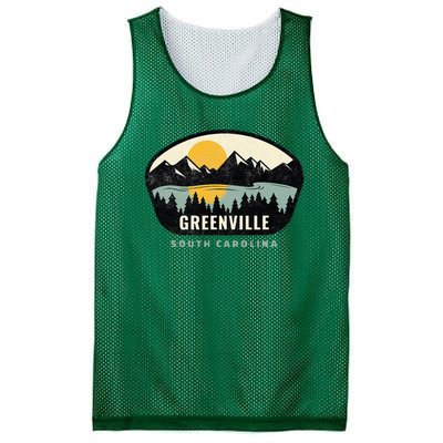 Greenville South Carolina Sc Vacation Souvenir Mesh Reversible Basketball Jersey Tank