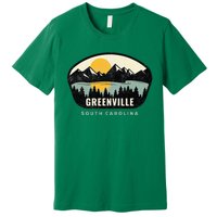 Greenville South Carolina Sc Vacation Souvenir Premium T-Shirt