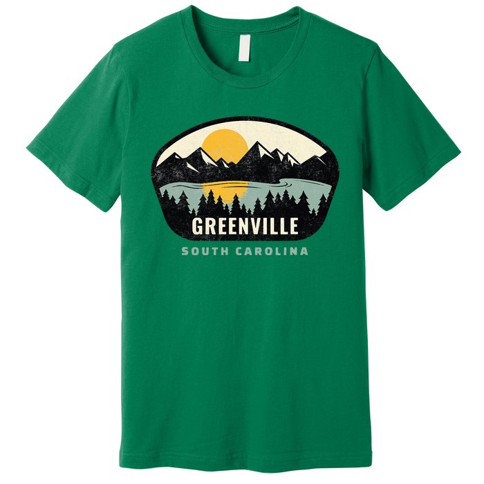 Greenville South Carolina Sc Vacation Souvenir Premium T-Shirt