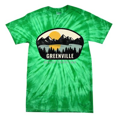 Greenville South Carolina Sc Vacation Souvenir Tie-Dye T-Shirt