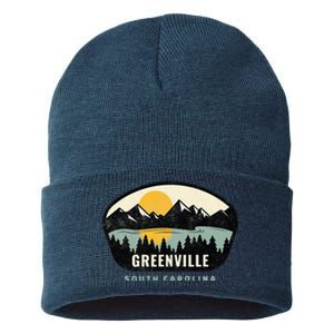 Greenville South Carolina Sc Vacation Souvenir Sustainable Knit Beanie