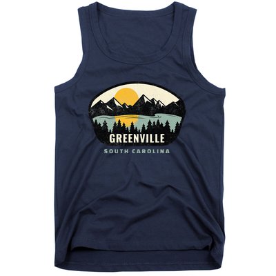 Greenville South Carolina Sc Vacation Souvenir Tank Top