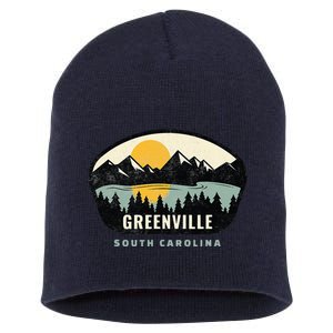 Greenville South Carolina Sc Vacation Souvenir Short Acrylic Beanie