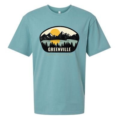 Greenville South Carolina Sc Vacation Souvenir Sueded Cloud Jersey T-Shirt