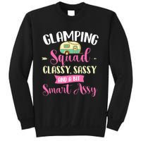 Glamping Squad Classy Sassy Glamper Glamorous Camping Camper Sweatshirt