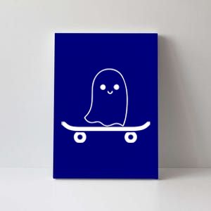 Ghost Skateboard Costume Funny Rider Skateboarding Gift Canvas