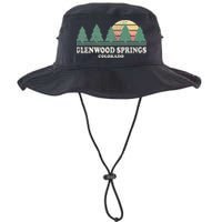 Glenwood Springs Co Vintage Throwback Retro 70s Design Bucket Hat