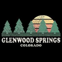 Glenwood Springs Co Vintage Throwback Retro 70s Design Bucket Hat