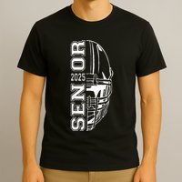 Graduate Senior Class Of 2025 Graduation American Football T-Shirt