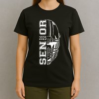 Graduate Senior Class Of 2025 Graduation American Football T-Shirt