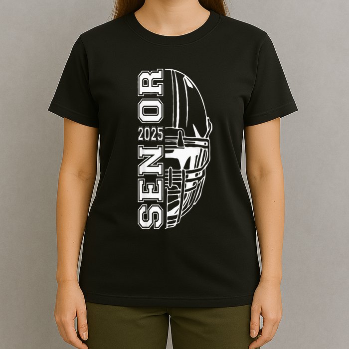 Graduate Senior Class Of 2025 Graduation American Football T-Shirt