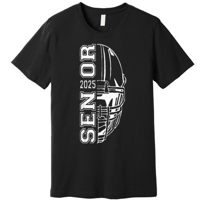 Graduate Senior Class Of 2025 Graduation American Football Premium T-Shirt