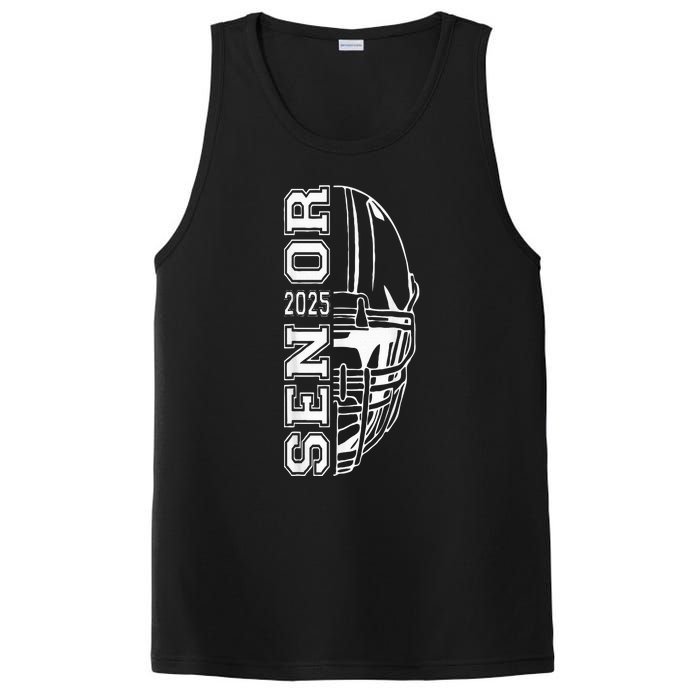 Graduate Senior Class Of 2025 Graduation American Football PosiCharge Competitor Tank