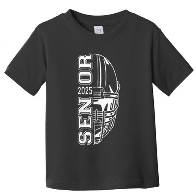 Graduate Senior Class Of 2025 Graduation American Football Toddler T-Shirt