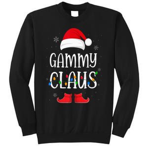 Gammy Santa Claus Hat With Xmas Light Christmas Holiday Sweatshirt