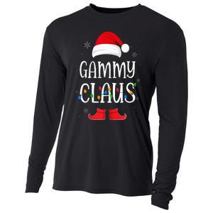 Gammy Santa Claus Hat With Xmas Light Christmas Holiday Cooling Performance Long Sleeve Crew