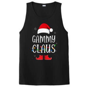 Gammy Santa Claus Hat With Xmas Light Christmas Holiday PosiCharge Competitor Tank